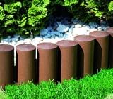 Sonderpreis! Beeteinfassung Palisade 24er Set, 7 Meter