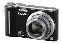 Panasonic Lumix TZ7 Digital Camera - Black (10.1MP, 12x Optical Zoom) 3.0 inch  LCD