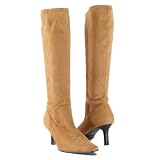  : Rampage Tracey Camel knee-high