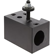Dorian Tool D41-CNC Extra Heavy Duty Chromium Molybdenum Alloy Steel Quick Change Boring Bar Toolholder with CNC Locking System for SDN35CXA Super Quick Change Tool Post, 1-1/4" Tool Capacity, 3-3/4" Width, 2-15/64" Height