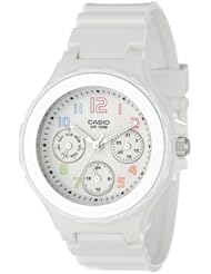Casio Womens LRW250H-7B Silver Bezel Watch