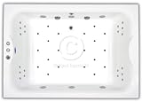 Pegasus Zeus Chromotherapy Whirlpool Bath with Hydro, 1950x1350mm, Opt1