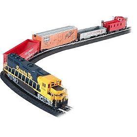 Bachmann HO Rail King (The American) Electric Trainset w E-Z Track(R) System and Couplers... from Bachmann HO Track