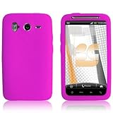 HTC Inspire 4G Gel Skin Case - Hot Pink