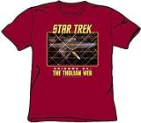 Star Trek THE THOLIAN WEB Cardinal Red Adult T-shirt