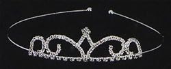 Quinceanera Tiara - Silver Toned