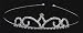 Quinceanera Tiara - Silver Toned