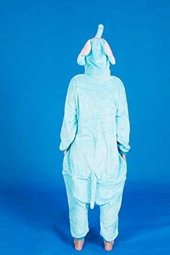 NewChic Elephant Costumes Animal Onesie Sleeping Wear Kigurumi Pajamas Cosplay XL