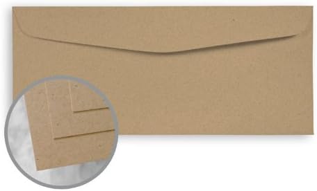 ENVIRONMENT Desert Storm Envelopes - No. 10 Commercial (4 1/8 x 9 1/2) 24 lb Writing Smooth 100% Recycled Watermarked 2500 per Carton