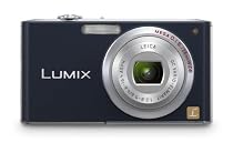 Panasonic Lumix DMC-FX33A 8.1MP Digital Camera with 3.6x Wide Angle MEGA Optical Image Stabilized Zoom (Blue)