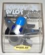 Wind-Up Collections, Blue and Silver Wind-Up Flippin' Pilot (1 Each)