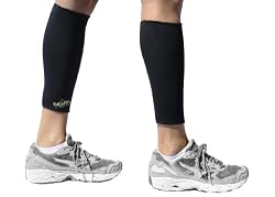 Delfin Spa Bio Ceramic Calf Sleeves for Support and Compression - Pair