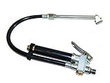 Professional Heavy Duty Tire Inflator with Pressure Gauge & Whip Hose