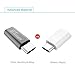 GT-COUPEÂ USB Type C, USB 2.0 (Micro USB) to Type C (USB-C) Convertor for New Macbook (12 inch), Google Chromebook Pixel, Nexus 5X/6P/6,Microsft 950/950s,and Other Type-C Port Device (Silver)