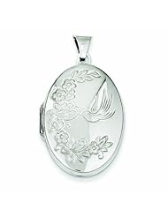 Genuine .925 Sterling Silver Love Birds Locket 2.5 Grams. 100% Satisfaction Guaranteed.