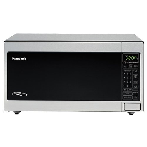 Kitchen: Panasonic NNT664SF Remanufactured 1 1/5 Cubic Foot 1300 Watt Microwave Oven with Inverter Technology