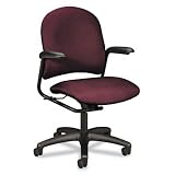 41EsIYzbcAL. SL160  Alaris 4220 Series Mid Back Chair   Burgundy/ Black