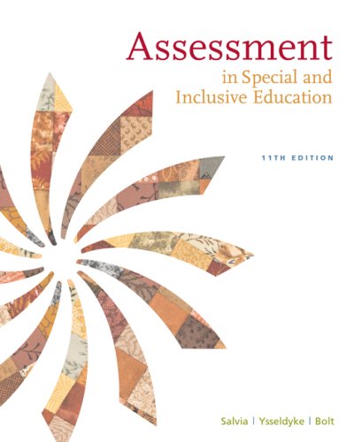 Assessment: In Special and Inclusive Education