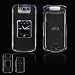 Crystal Clear Transparent Snap-On Cover Hard Case Cell Phone Protector for BlackBerry Pearl 8220 Flip