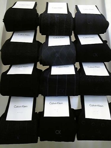 プレゼントにも最適！！【40%OFF】Calvin Kleinビジネスソックス男性用×5足セット