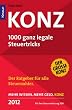 Konz: 1000 ganz legale Steuertricks