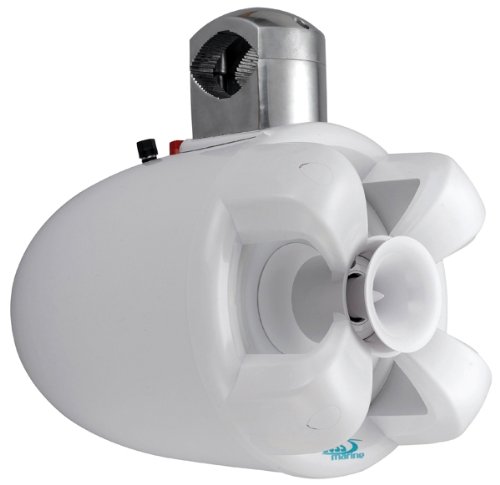 Boss Audio MRWT8W 8-Inches Marine Wake Tower Speaker, White
