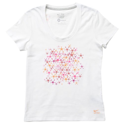 NIKE（ナイキ） 【2010年春モデル】【レディース】UNNATURAL TALENT S/S Tシャツ　ホワイト