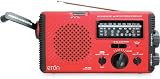 Etn FR400 Water-resistant, hand-cranked AM/FM/NOAA radio Red