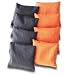 Official Cornhole Bags (4 Black & 4 Orange)