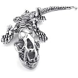 R&eacute;glable Unique Bracelet Dragon Homme d'acier inoxydable Bracelet