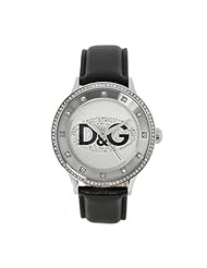 D&G Dolce & Gabbana Womens DW0503 Prime Time Stone Dial and Bezel Watch