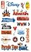 Sandylion Disney Gems Stickers Packaged-Disney Adventure