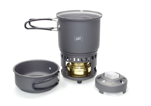 Esbit Alcohol Burner and Trekking Cookset