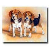 Art Prints Inc Baby Beagle Puppy Dogs Hunting Animal Home Decor Wall Picture Art Print
