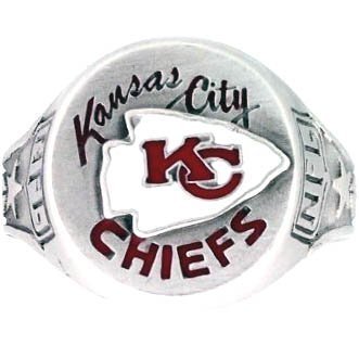 Kansas City Chiefs Ring - NFL Football Fan Shop Sports Team Merchandise