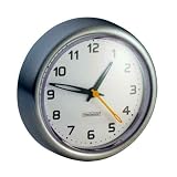Forma Suction stainless Clock bathroom shower wall NEW