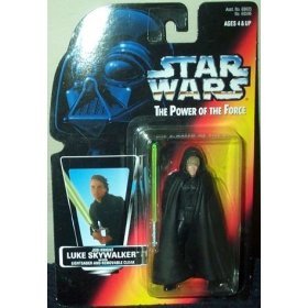 Star Wars Luke Skywalker Jedi Knight with Lightsaber and Removable Cloak Action Figure