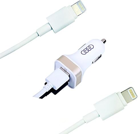 Dual USB Faster Car Chargers For Samsung Galaxy Note5 N9200 On7 G6000 W2015 With Two Charger Cables Microusb Quick Charge