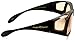 Eagle Eyes FitOns Computer Glasses – StimuLights Designed to Fit Over Prescription Glasses in Tortoise