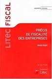 Précis de fiscalité des entreprises 2008-2009