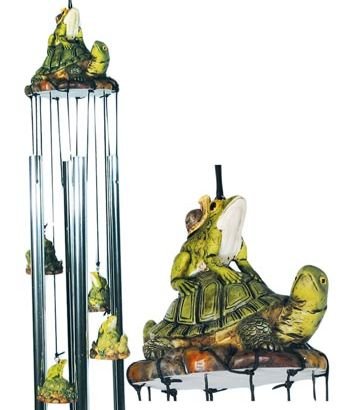 Wind Chime Round Top Frog Turtle Hanging Garden Porch Decoration Decor Wind Chime Round Top Frog Turtle Hanging Garden Porch Decoration Decor