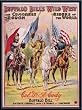 Art Poster Metal Framed Print - Buffalo Bill Entente Cordial - Artist: unknown- Poster Size: 24 X 18