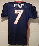 John Elway Autographed Denver Broncos Blue Jersey