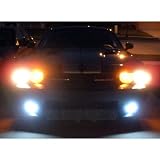 2012 Dodge Challenger Blue Halo Fog Lamps Driving Lights Kit 