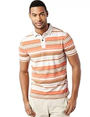 North Coast Pure Cotton Multi-Striped Polo Shirt