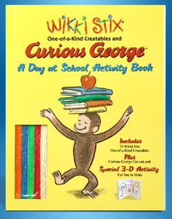 Childrens Toyshop  Toys : Wikki Stix Curious George - A Day at School