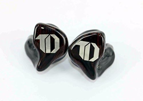 Heir Audio Brown Wood Faceplate and Shell Luxury Dynamic Earphone