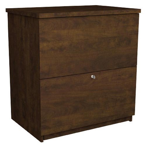 Bestar 2 Drawer Lateral in Chocolate