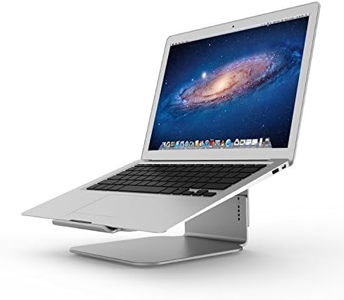 HIRALIY U3 10"-17" Aluminum Rise Laptop Stand for Macbook / Laptops /Notebooks /Tablets (Sliver)