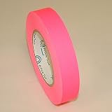 Pro Tapes Pro-Artist-Neon Fluorescent Artist/Console Tape: 1 in. x 60 yds. (Fluorescent Pink)